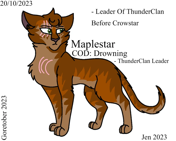 Maplestar Xcxcharli72's OC'S Wiki Fandom