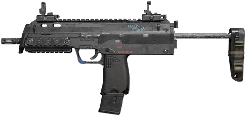 submachine gun mp7