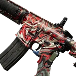 M4A1 Deep Red