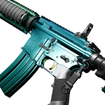 M4A1 Titanium Azure