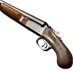 Sawed-Off Shotgun Silver