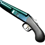 Sawed-Off Shotgun Titanium Azure
