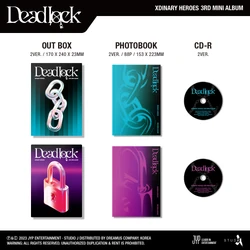 Mini album XDINARY HEROES DEADLOCK 3ème (Standard