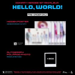 Xdinary Heroes HELLO,WORLD！MD O.de Xdinary Heroes′ O.de′s Individual teaser photos for ′Hello