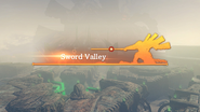 A sandstorm in Sword Valley