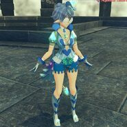 Mermaid-Blue Pandoria