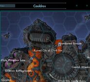 Eisen the Ebon rock location 000