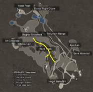 Kana Peak location