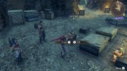 Gorman at the Refugee Camp in Definitive Edition