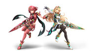 SSBU Pyra and Mythra