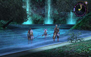 Sparkling pool