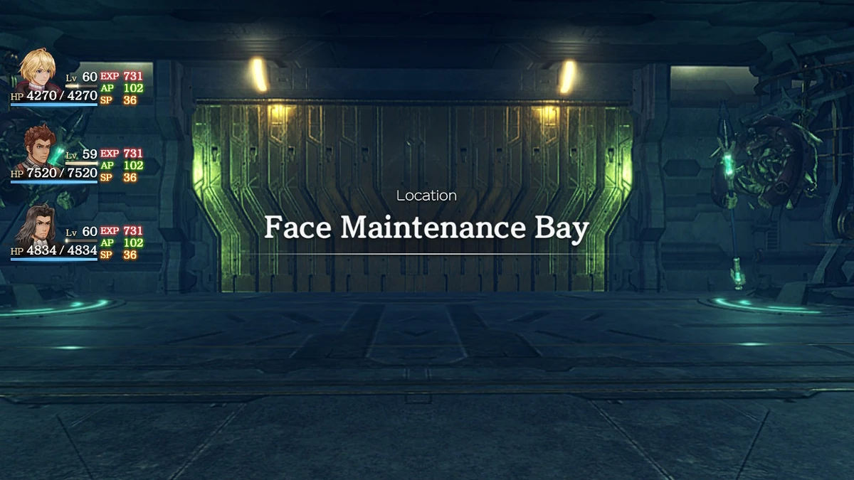 Face Maintenance Bay (Galahad Fortress) Xenoblade Wiki Fandom