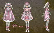 Melia in Brave outfit