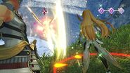 Mythra using Terminal Flash, her level III Blade Special