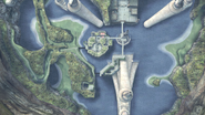 Map of Colony 9 (Anti-Air Battery 2 is on the northeastern side of the map.)