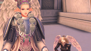 Yumea and Tyrea plotting in Xenoblade Chronicles: Definitive Edition