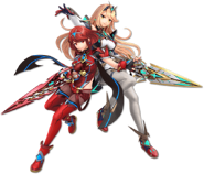 SSBUPyraMythraSaturated.png (70 KB) Pyra and Mythra's Saturated costume