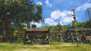 The Central Plaza in Xenoblade Chronicles 3: Future Redeemed