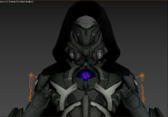 Black Knight model close-up