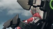 Elma riding Doll mech