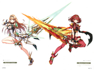 Official art for the models