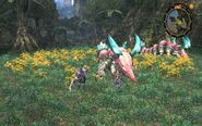 Yellow-flower-grove