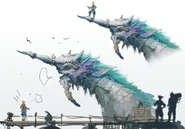 Concept art of Azurda at Argentum's port