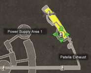 Location of the Great Battle Scar (highlighted yellow)