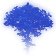 The World Tree as seen on the nighttime pause screen