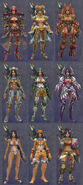 Compilation of Sharla's armor