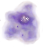 Purple nebula
