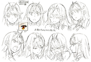 XC2 Mythra Concept Artwork