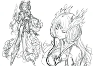 Concept art of Brighid
