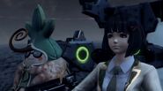 Lynlee and 塔兹 doll