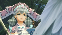 Melia fights a Telethia