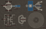 Map of Galahad Fortress in Xenoblade Chronicles