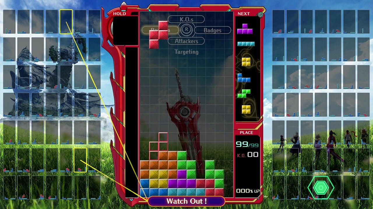 Tetris 99 35th Maximus Cup with Xenoblade Chronicles 3 theme