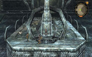 Empty throne