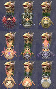 Compilation of Riki's armour