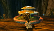 The Time Mushroom on the 4th floor