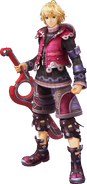 Official art of Shulk in Xenoblade Chronicles: Definitive Edition