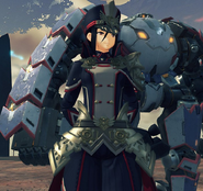 Mòrag driving Poppibuster