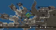 Location on the map