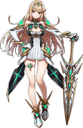 Mythra, one of the Aegises