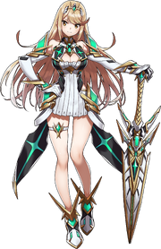 XC2 Mythra Artwork