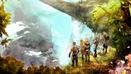 Xenoblade Official Art Shoulder