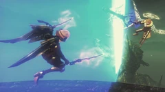 Fiora and Meyneth engage Zanza