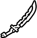 Menu icon for Aegaeon's Chroma Katana in Torna ~ The Golden Country