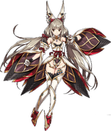 Nia as a Blade, without her weapon