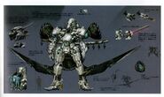 Concept Art of the Black Knight's Skell